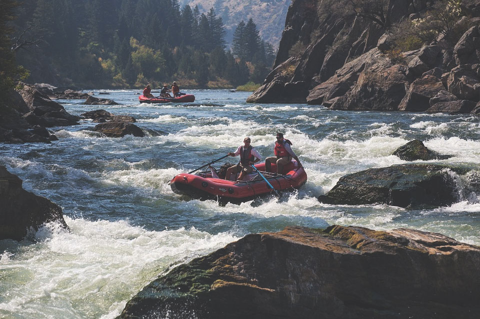 vacances rafting