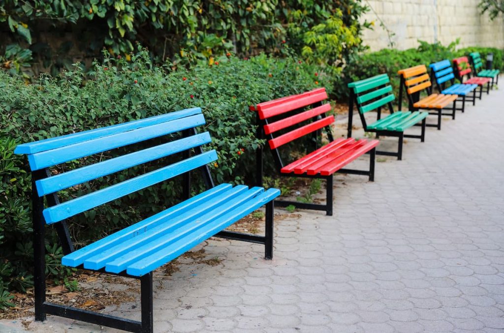 mobilier urbain bois